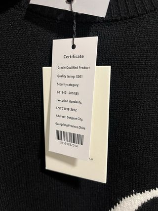 Jersey Cole Buxton CB Negro