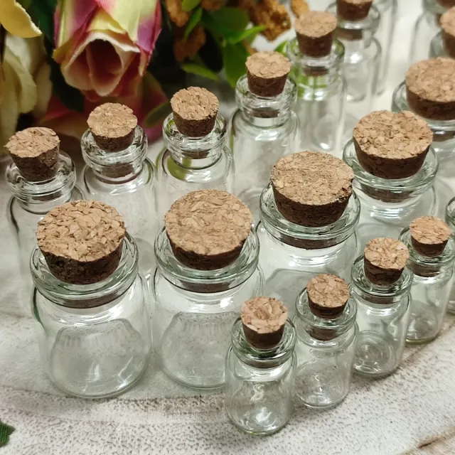 Bottigliette in miniatura con tappo in sughero