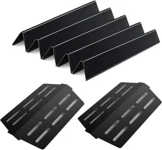 Barras calor e riflettore per barbecue