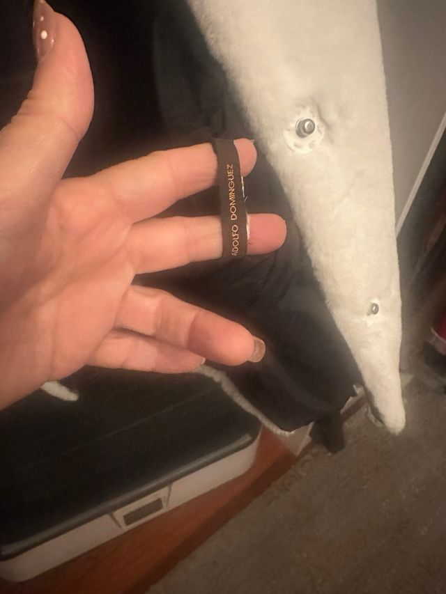 Chaqueta reversible blanca