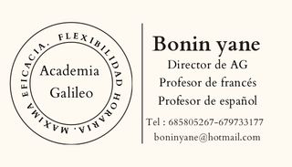 CLASES DE FRANCÉS CON PROFESOR NATIVO