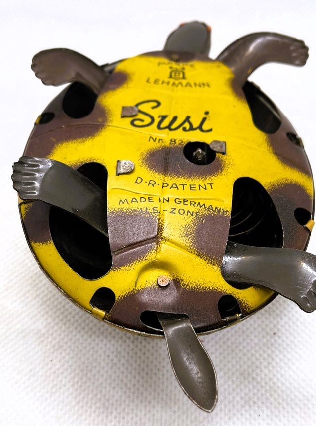 Juguete Antiguo LEHMANN, SUSI WITH BLACK BOY, RARO