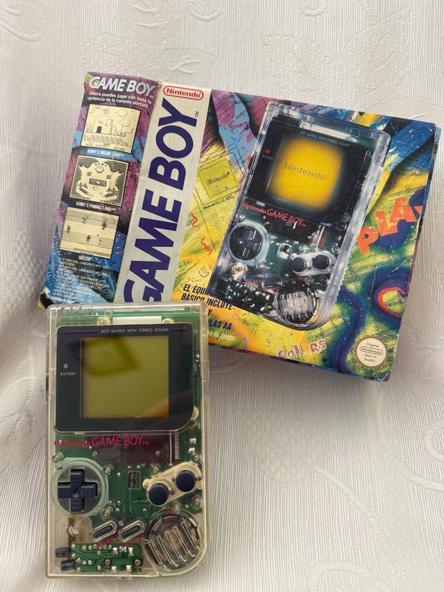 Nintendo Game Boy Play It Loud! clear/Transparente