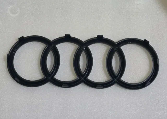 Emblema Audi Negro Delantero Original
