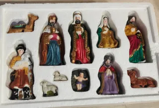 Belén Navidad porcelana