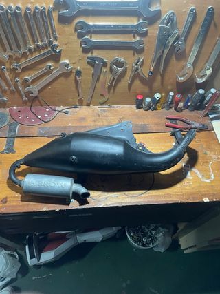 Marmitta Arrow Minarelli Orizzontale