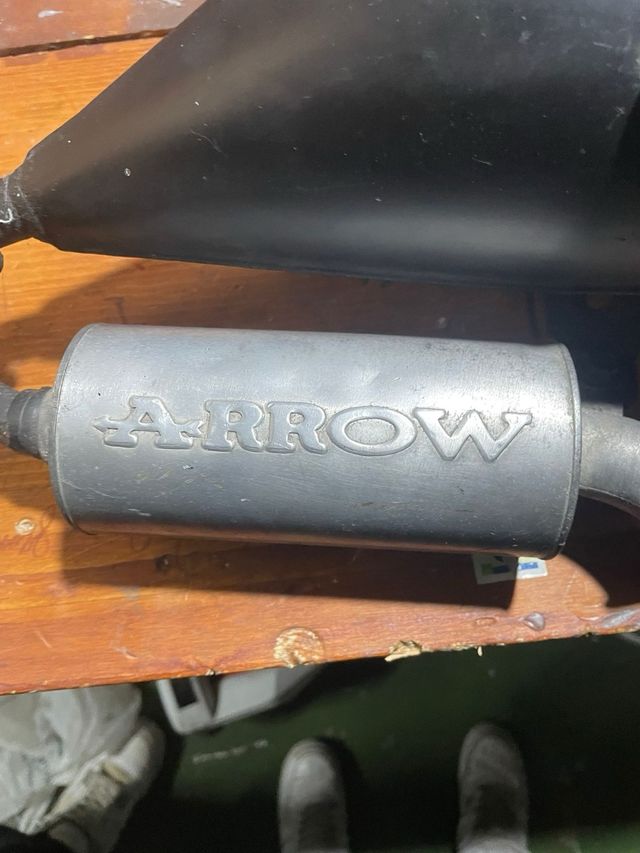 Marmitta Arrow Minarelli Orizzontale