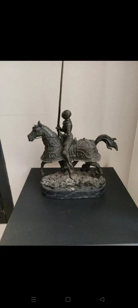 Statua Cavaliere con Lancia