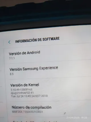 Samsung Galaxy Tab A con funda