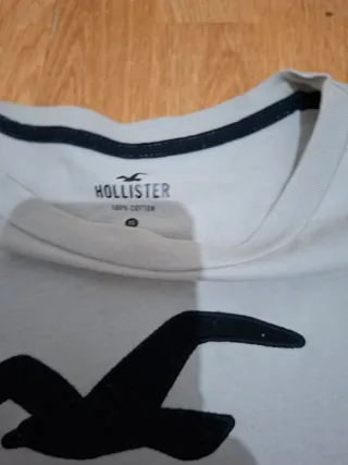 Camiseta Hollister Gris Logo California