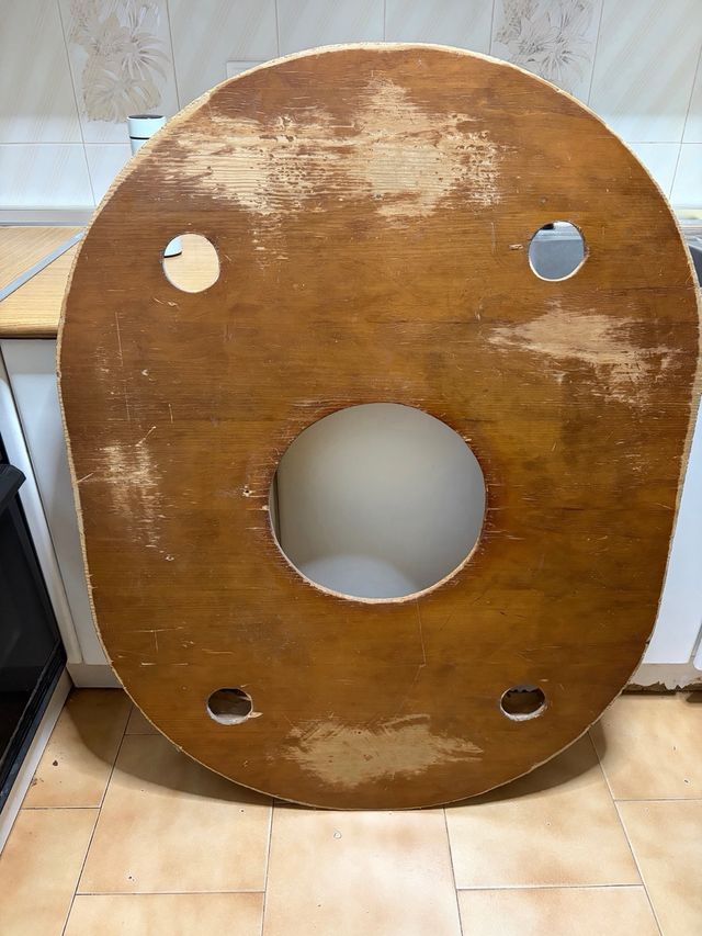 Mesa de salón cristal y terciopelo