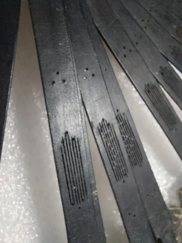 Leque francês Napoleão III 67 cm