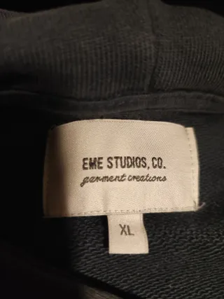 Sudadera Eme Studios Negra