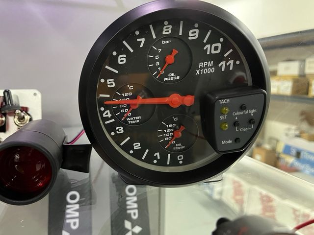 Relógios tipo VDO 52mm (Volt, Temp, Oil)