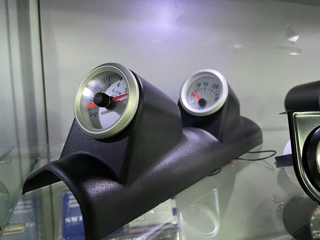 Relógios tipo VDO 52mm (Volt, Temp, Oil)