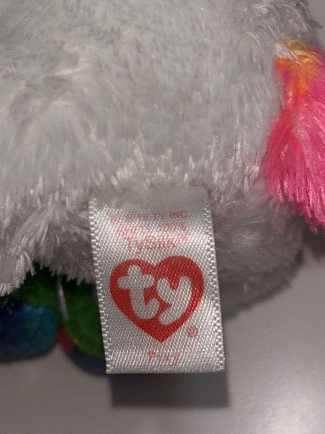 Pack 2 Peluches Ty Unicornio y Búho y Llaveros Pel