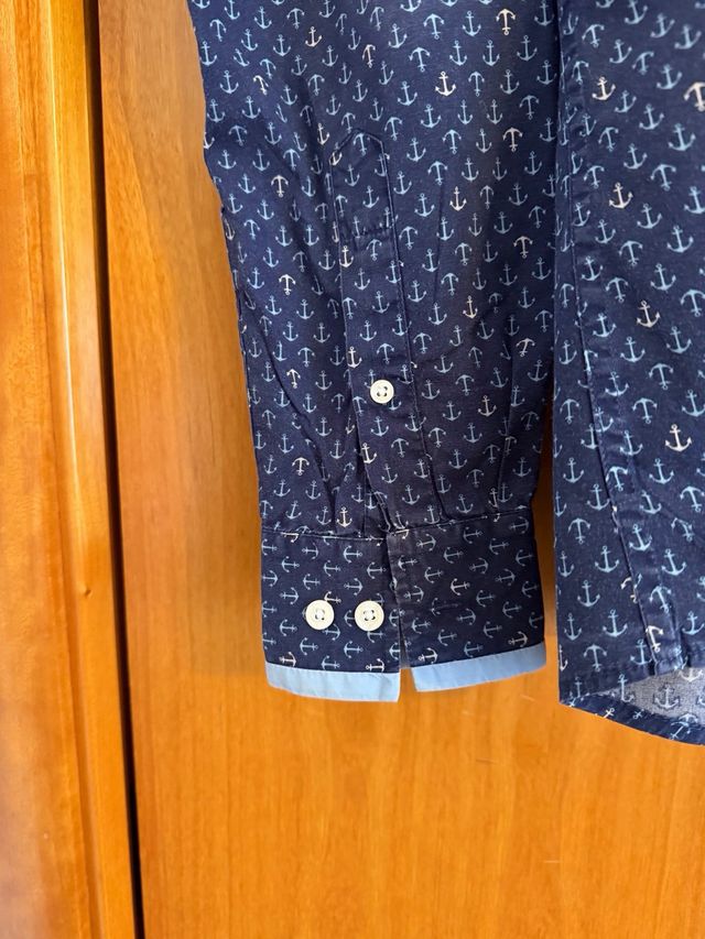 Camisa azul Greek Street 52