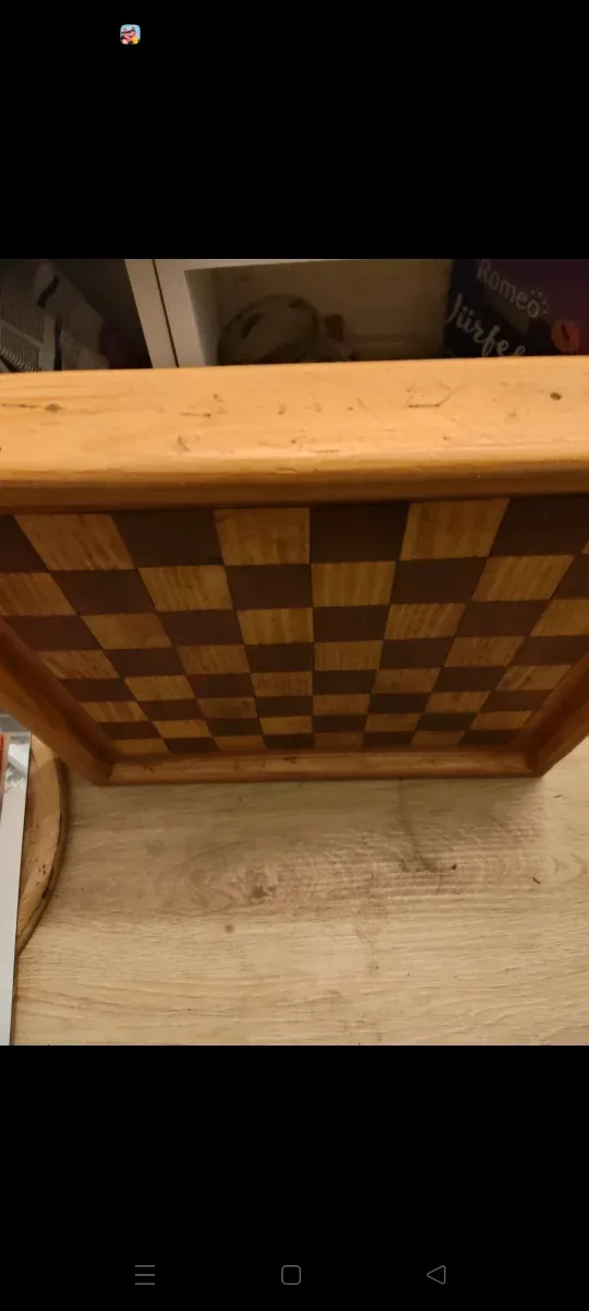 Scacchiera in legno