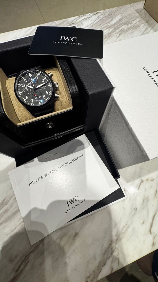 IWC Schaffhausen Reloj Top Gun Cronógrafo