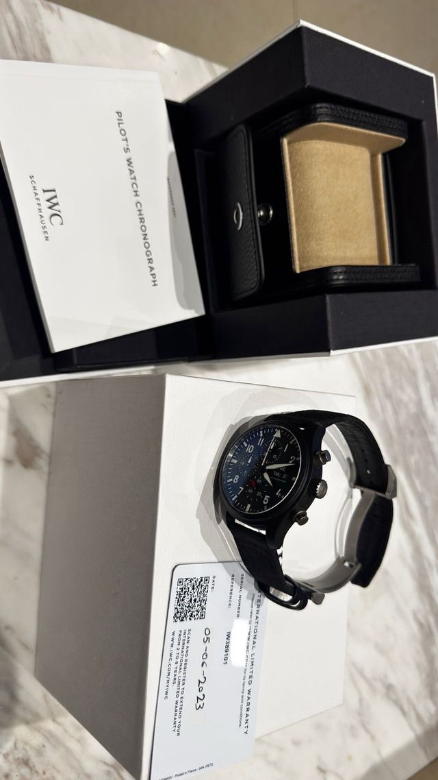 IWC Schaffhausen Reloj Top Gun Cronógrafo