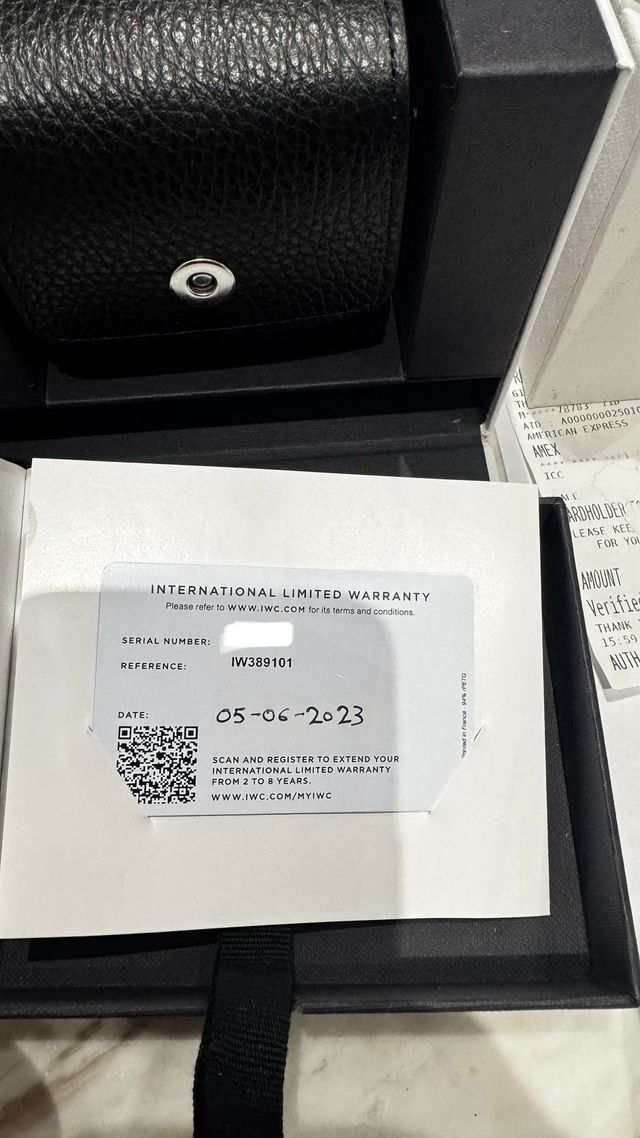 IWC Schaffhausen Reloj Top Gun Cronógrafo