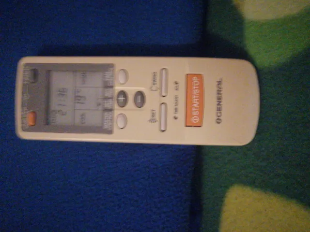 Controle remoto General Aire Acondicionado