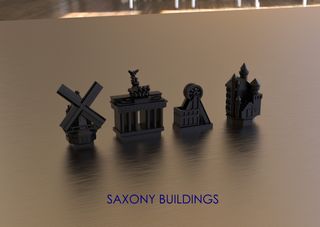 SCYTHE - Edificios (5 Facciones)