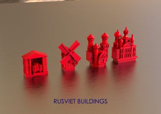 SCYTHE - Edificios (5 Facciones)