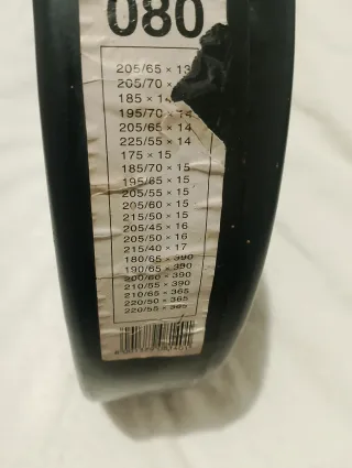 Catene da neve auto mai usate.