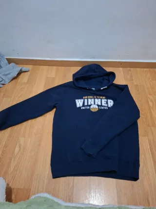 Sudadera Corte Inglés Azul