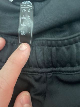 Pantalón Adidas Negro