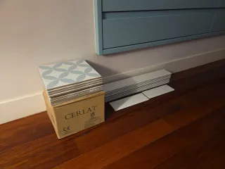 Baldosas porcelánicas nuevas