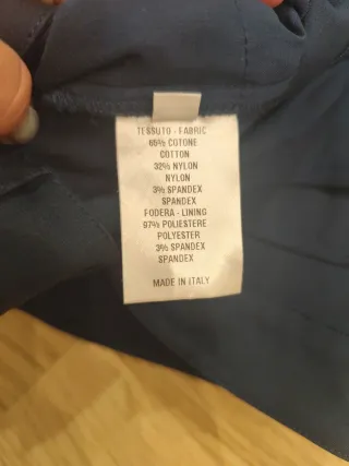 Pantalón MUJER azul oscuro Talla 46