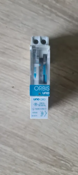 Programador horario analógico ORBIS UNO QRD