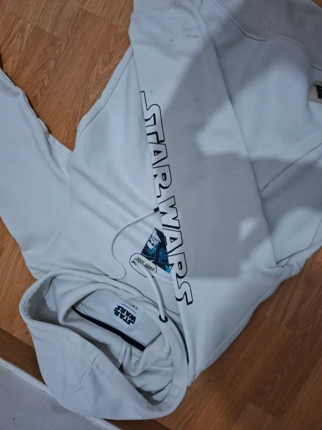 Sudadera Celio Star Wars Blanca