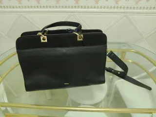 Bolso Parfois Negro Portadocumentos/Ordenador