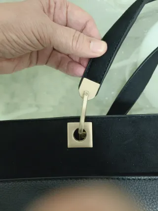 Bolso Parfois Negro Portadocumentos/Ordenador