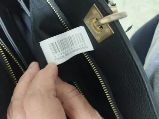 Bolso Parfois Negro Portadocumentos/Ordenador