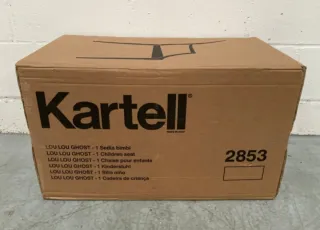 Sedia Kartell Lou Ghost Trasparente Nuova!!