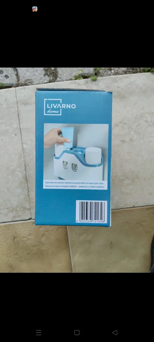 Dispenser dentifricio Livarno