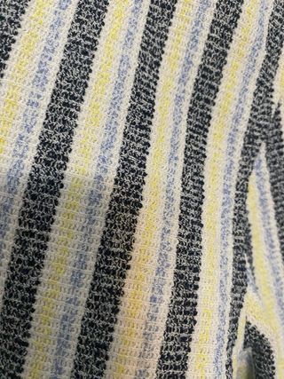 Camisa ZARA rayas gris y amarillo