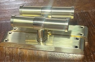 Maniglie per finestre in ottone