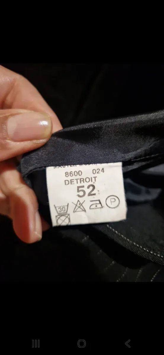 Blazer Maite Guallar Talla 52 Negro