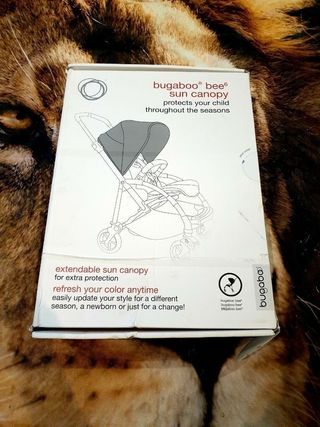 capota bugaboo bee6 Negra Nueva