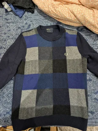 Jersey Fred Perry Talla M Cuadros