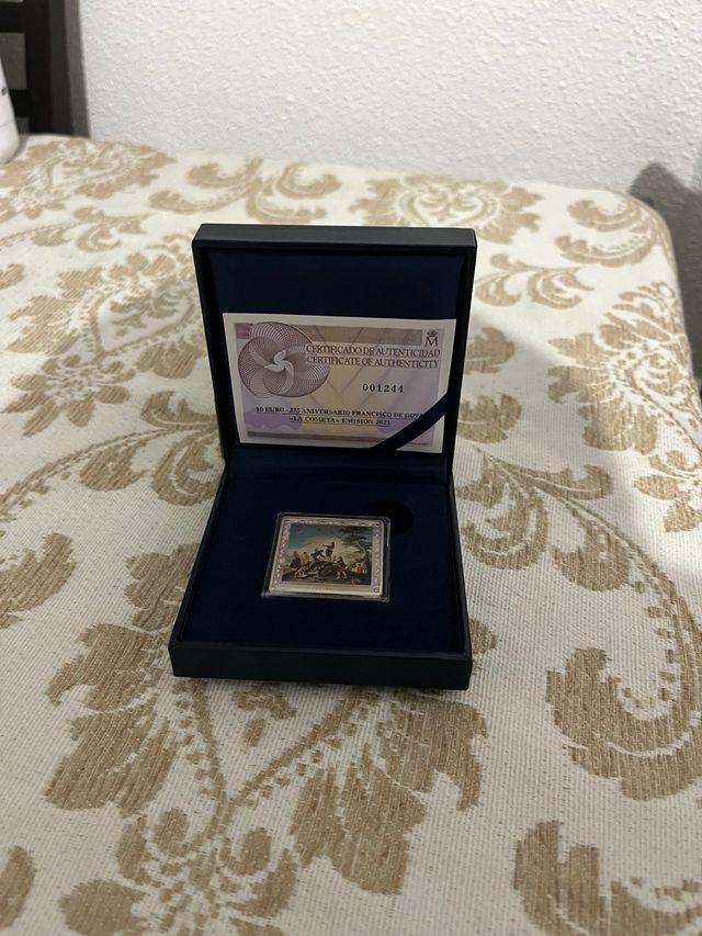 Moneda 10 Euro Goya La Cometa 2025