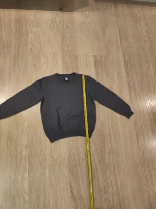 Jersey unisex gris talla M