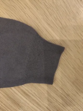 Jersey unisex gris talla M