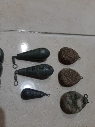 Plomos de Pesca Varios Tamaños