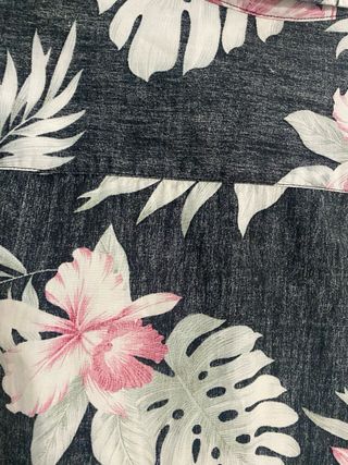 Camisa Cactus Manga Corta Estampada Floral